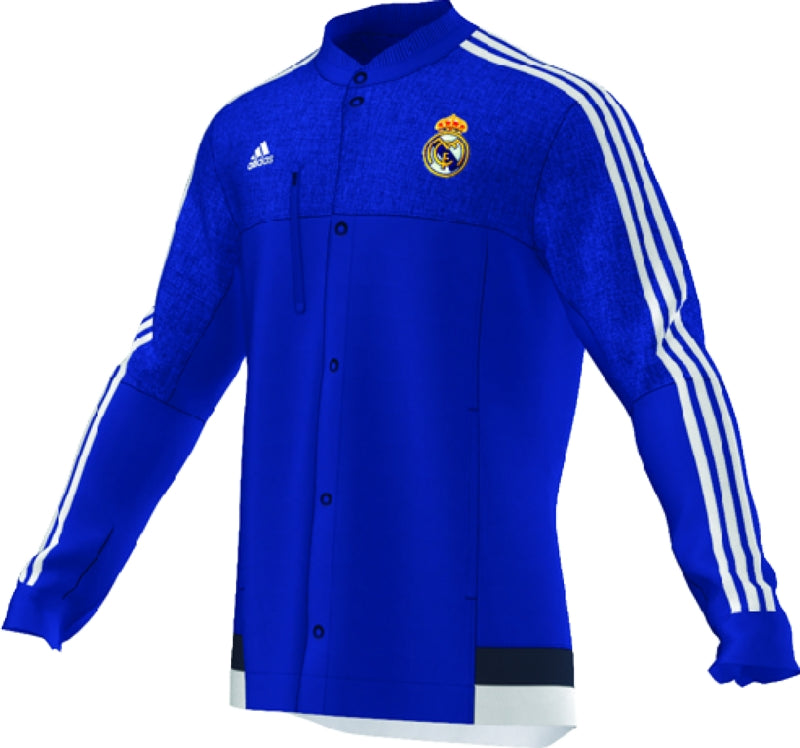 adidas Real Madrid AnthemJacket Blue/White