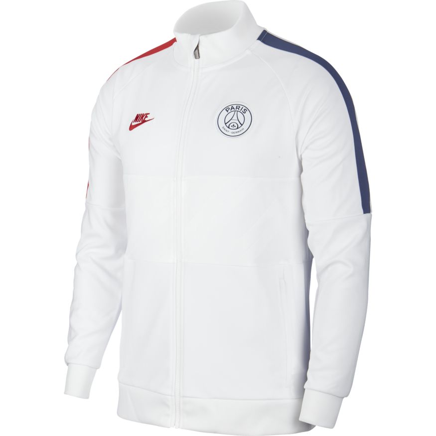 Nike Paris Saint Jacket White/Blu