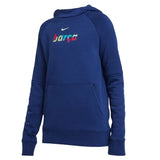 N  Barcelona Fleece Hoodie Blu
