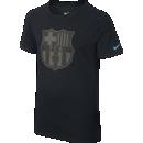 Nike Barcelona Crest Tee Youth Blac