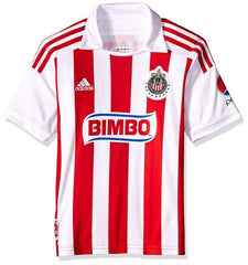 Camiseta local adidas Chivas Y roja/blanca