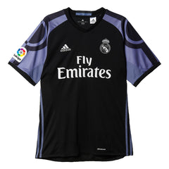 adidas Real Madrid Third Jersey Youth 16 Black/