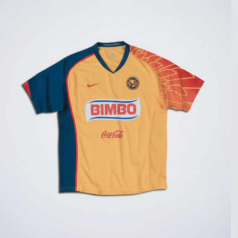 Nike America Home Jersey 07/2008 - Yellow/Navy