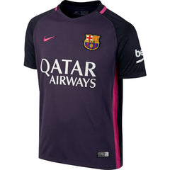 Camiseta visitante del Barcelona Nike para jóvenes 16/17