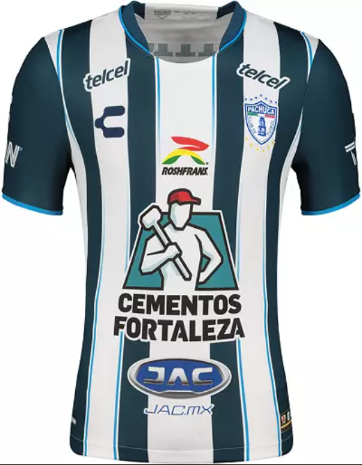Charly Pachuca Home Authentic Jersey 23