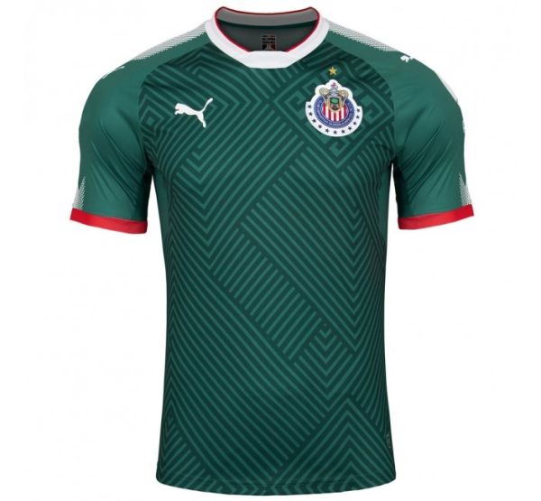 Camiseta juvenil PUMA Chivas 3ª equipación 2017/2018 verde