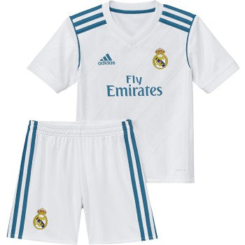 adidas Real Madrid Home Mini Kit 17 Whit