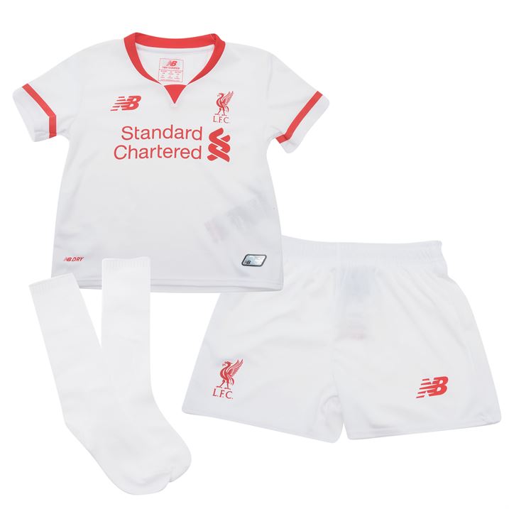 Nike Liverpool Away Baby Set 15 W