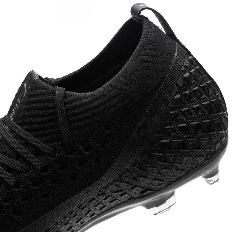 Puma Future 4.2 Net Fit FG Multi-Ground Football Boots Black/Silver