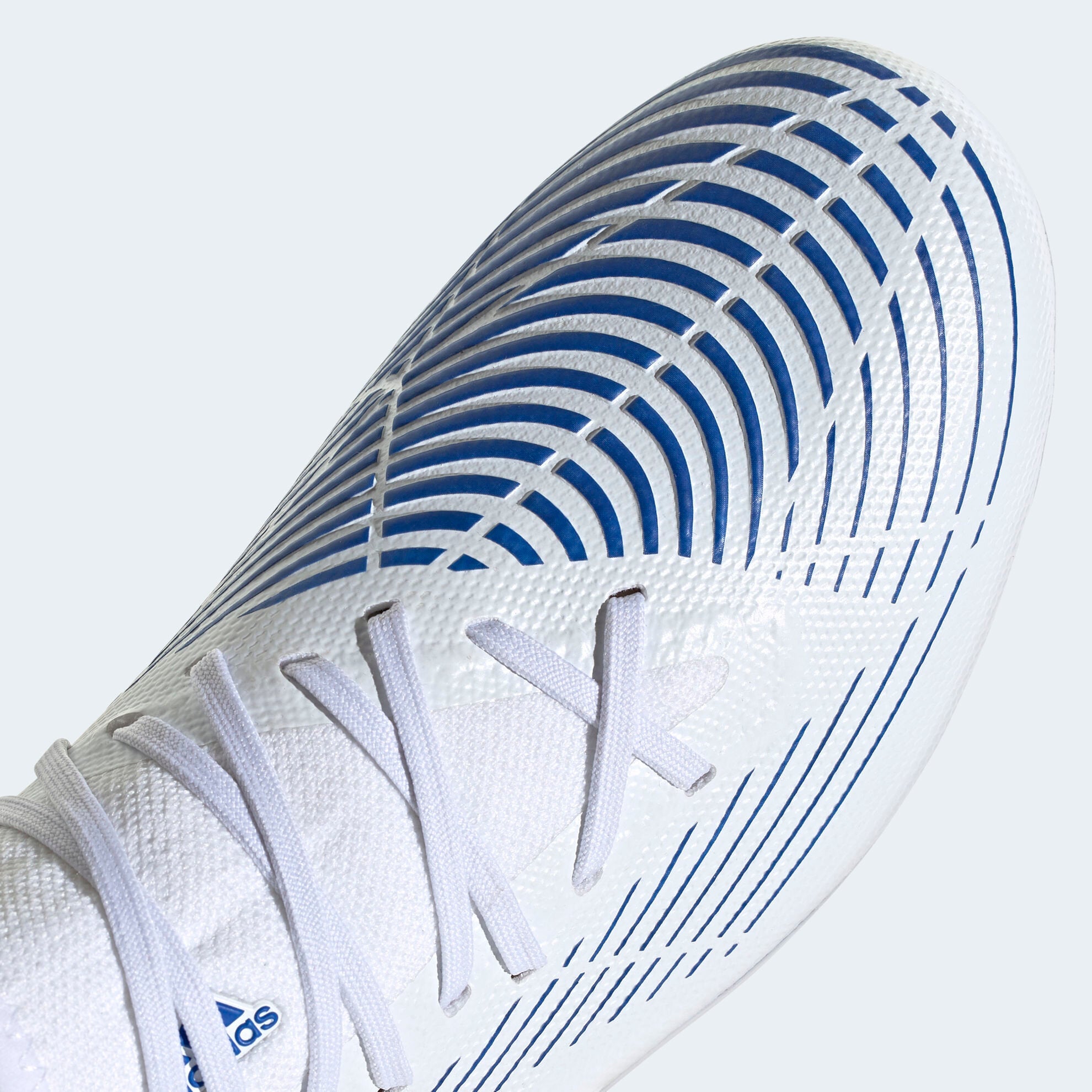 adidas Predator Edge 3 FG Firm Ground Football Boots Cloud White / Hi-Res Blue / Cloud White
