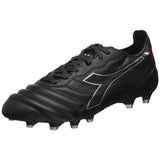 Botas de fútbol para hombre Diadora Brasil Elite Tech ITA LPX FG de suelo firme, negras