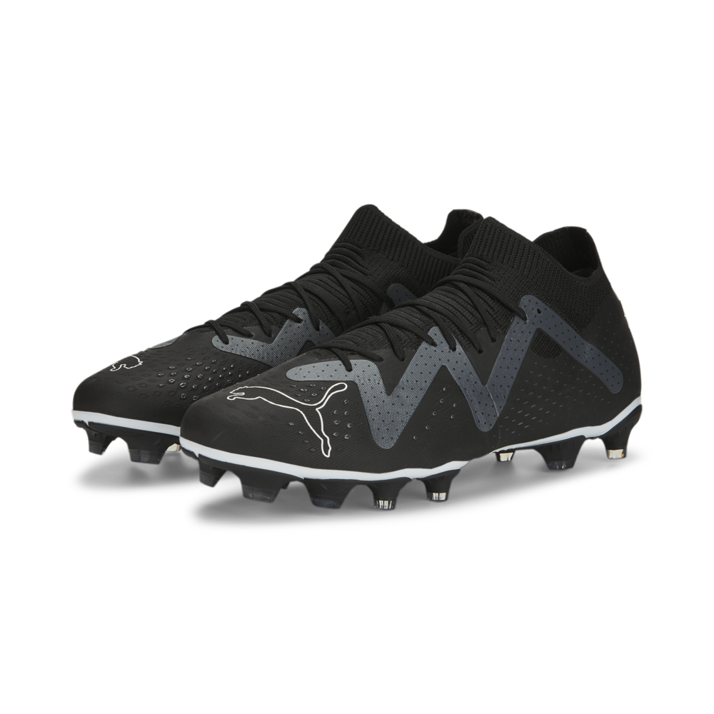 Puma Future Match FG/AG Multi-Ground Football Boots Black/White