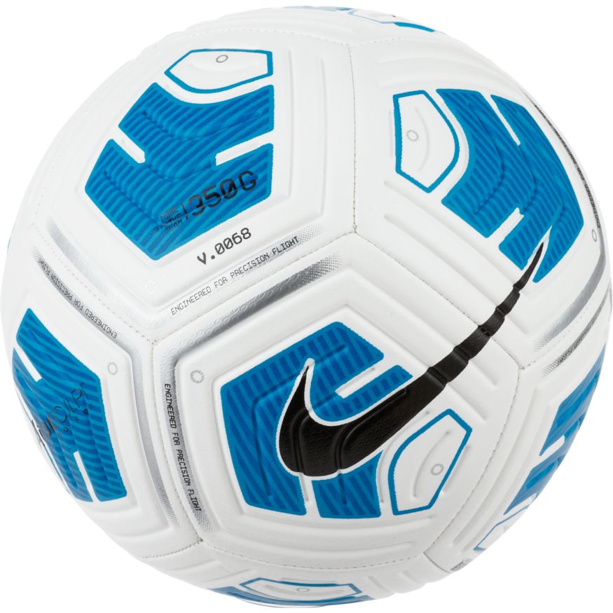 Nike Strike Team Soccer Ball White/Blue/Black
