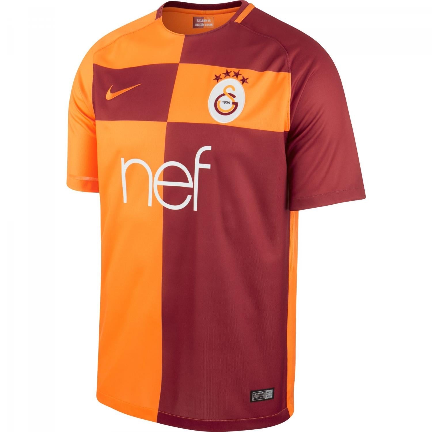 Nike Galatasaray Home Jersey 17 Orange