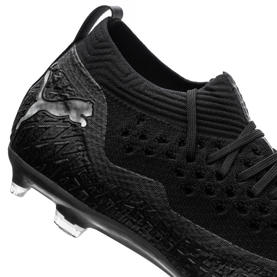 Puma Future 4.2 Net Fit FG Multi-Ground Football Boots Black/Silver