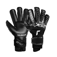 Reusch Attrakt Infinity Resistor Adaptive Flex Goalkeeper Gloves Black