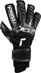 Reusch Attrakt Infinity Resistor Adaptive Flex Goalkeeper Gloves Black