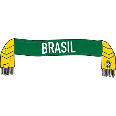 Nike Brasil Supporters Scarf
