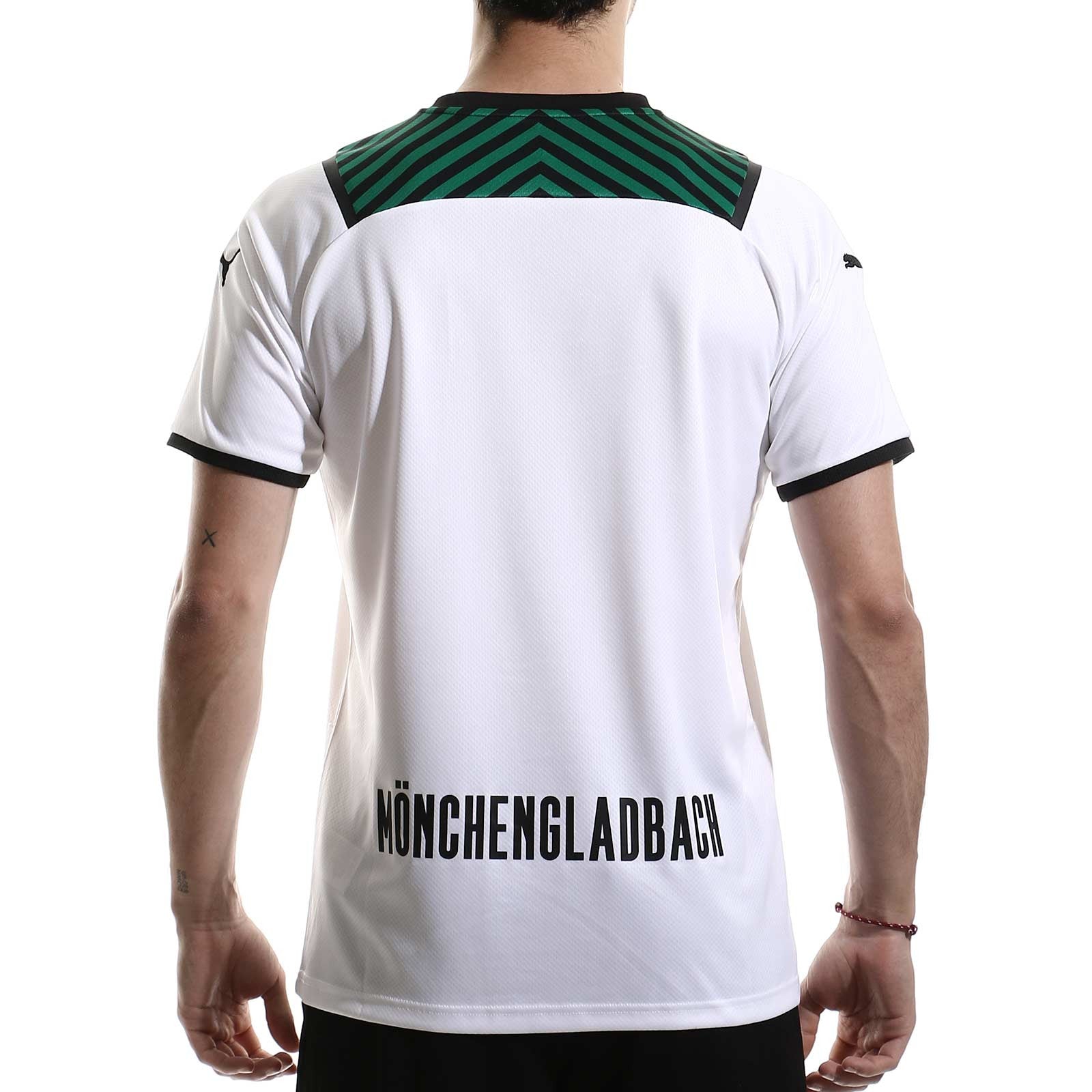 PUMA Borussia Monchengladbach Home Jersey 21 White/Power Green