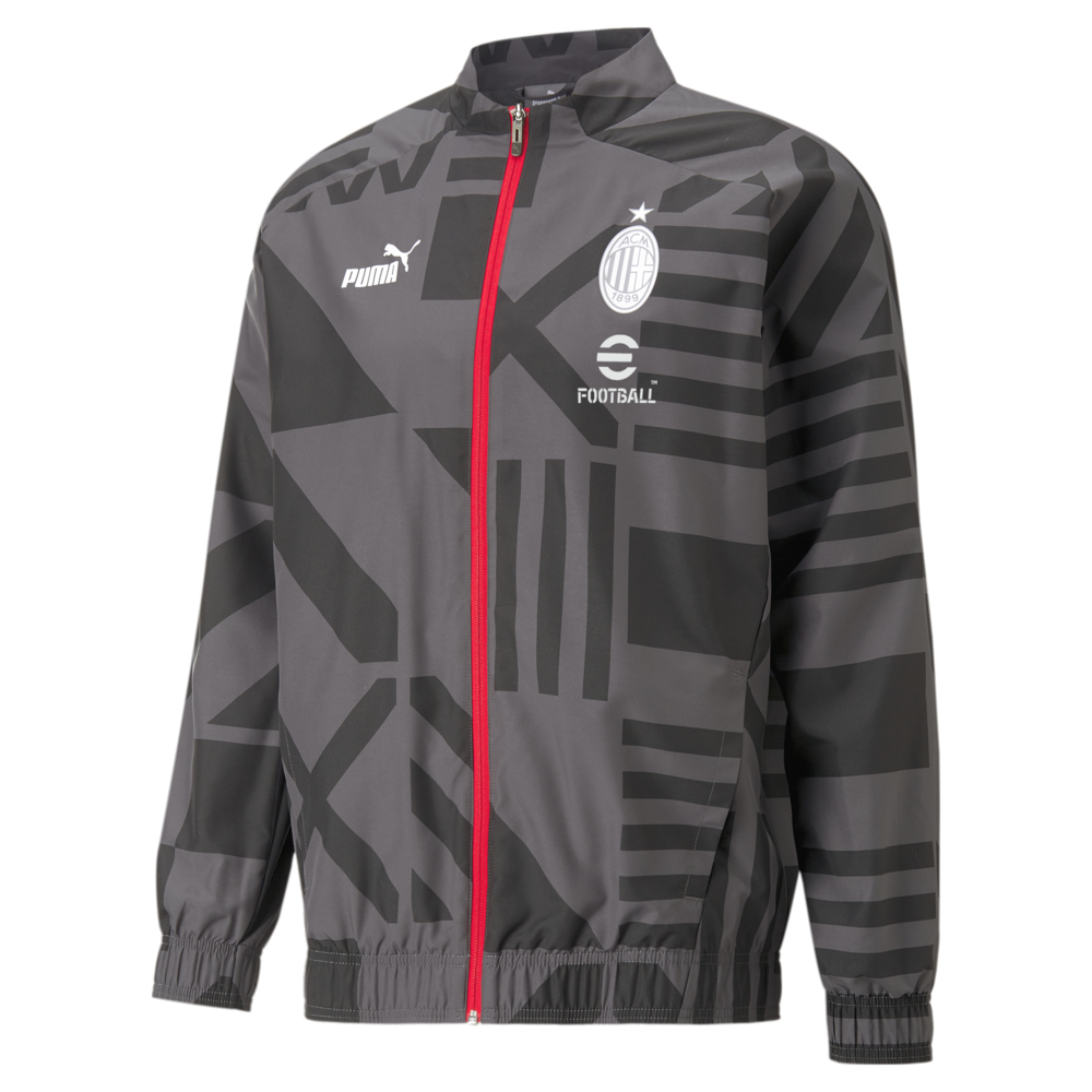 PUMA AC Milan Pre-match Jacket Black