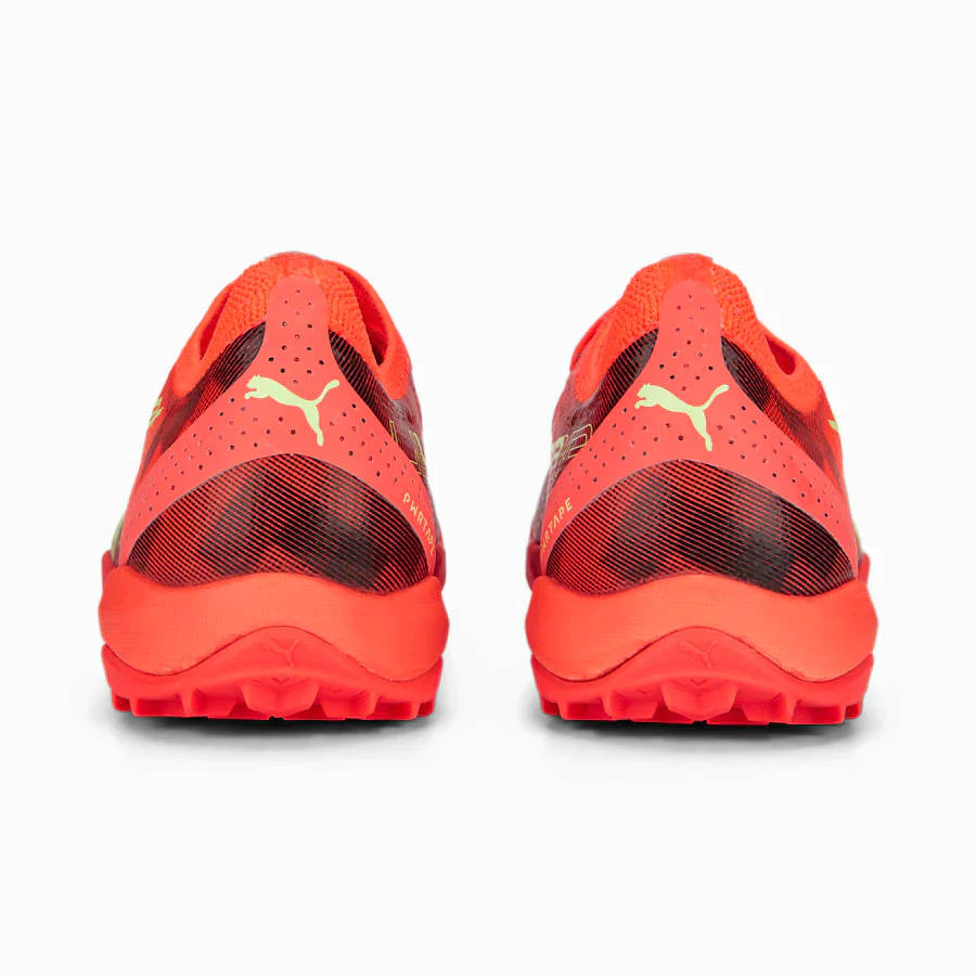 PUMA Ultra Ultimate Cage Turf Football Boots Fiery/Yellow