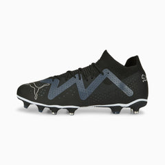 PUMA Future Match FG/AG Multi-Ground Football Boots Black/White