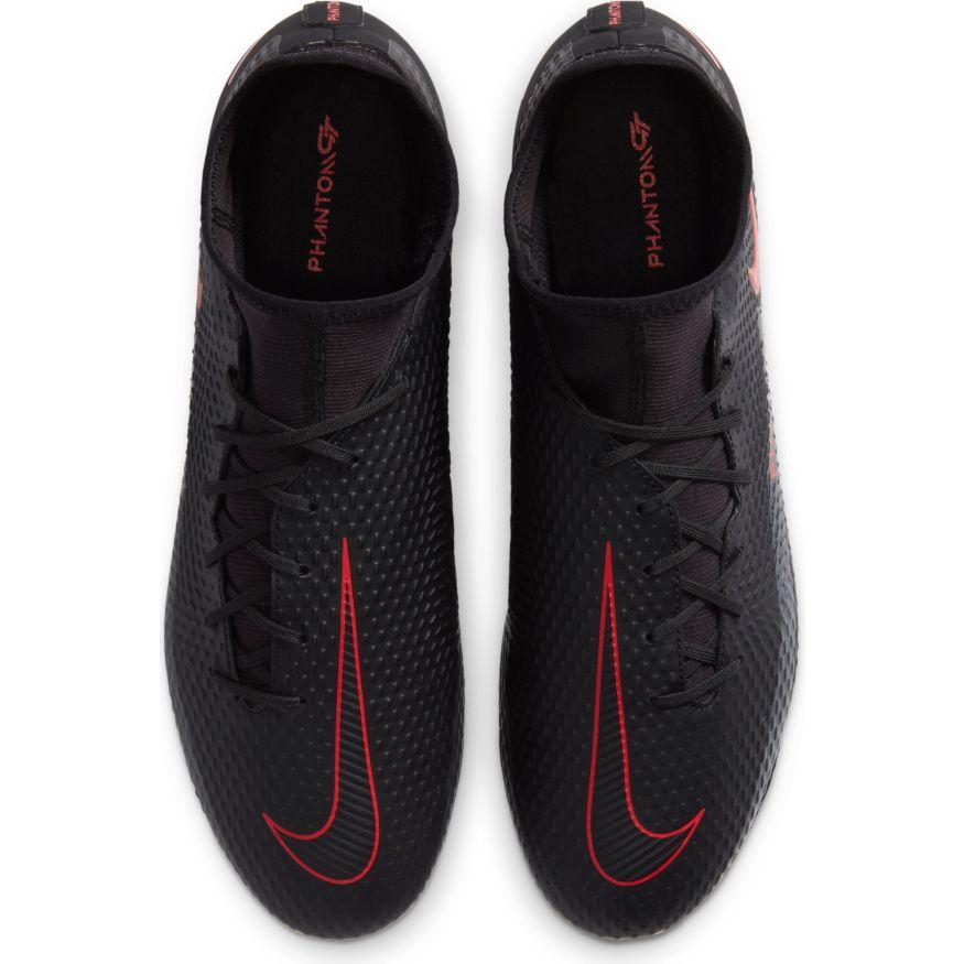 Nike Phantom GT Academy FG Firm Ground Football Boots Black/Red