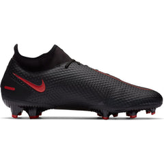 Nike Phantom GT Academy FG Firm Ground Football Boots Black Red Best Buy Soccer
