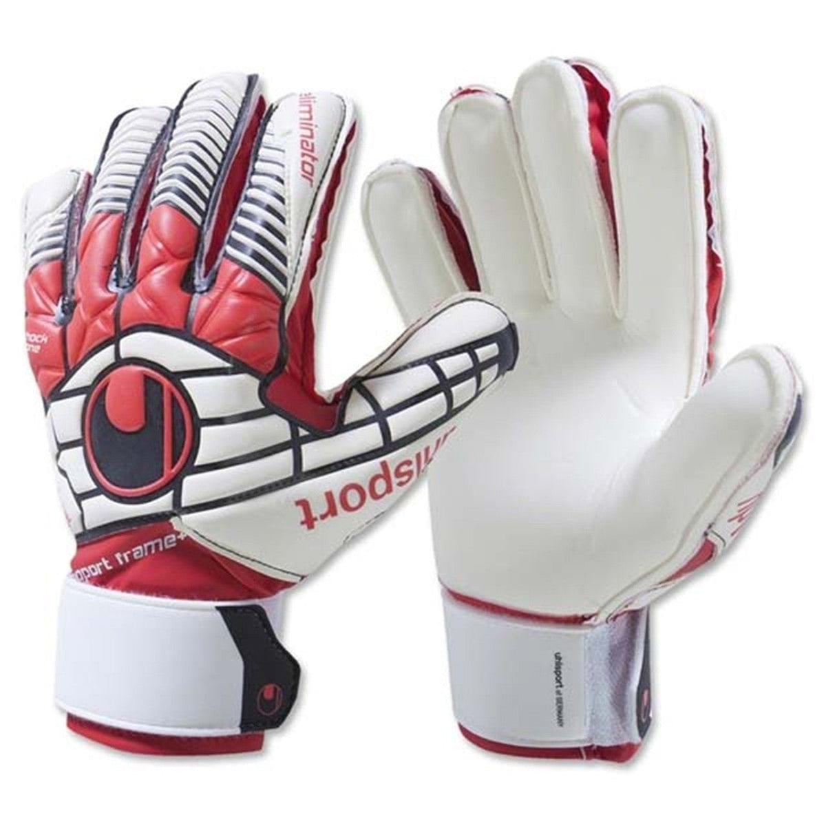 Uhlsport Eliminator Soft SF Junior Goalkeeper Gloves White/Red/Black