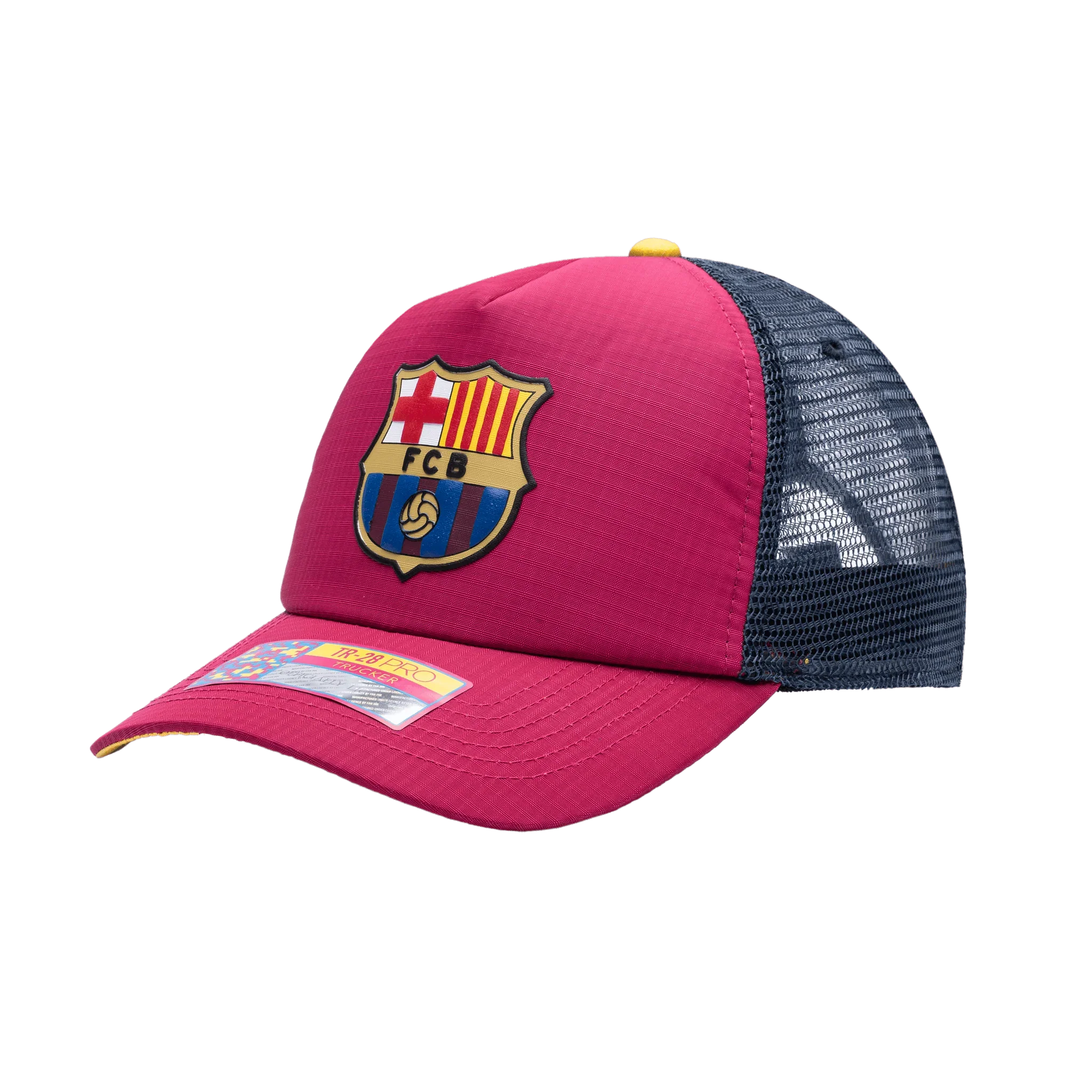 Fan Ink FC Barcelona Aspen Trucker Hat Red