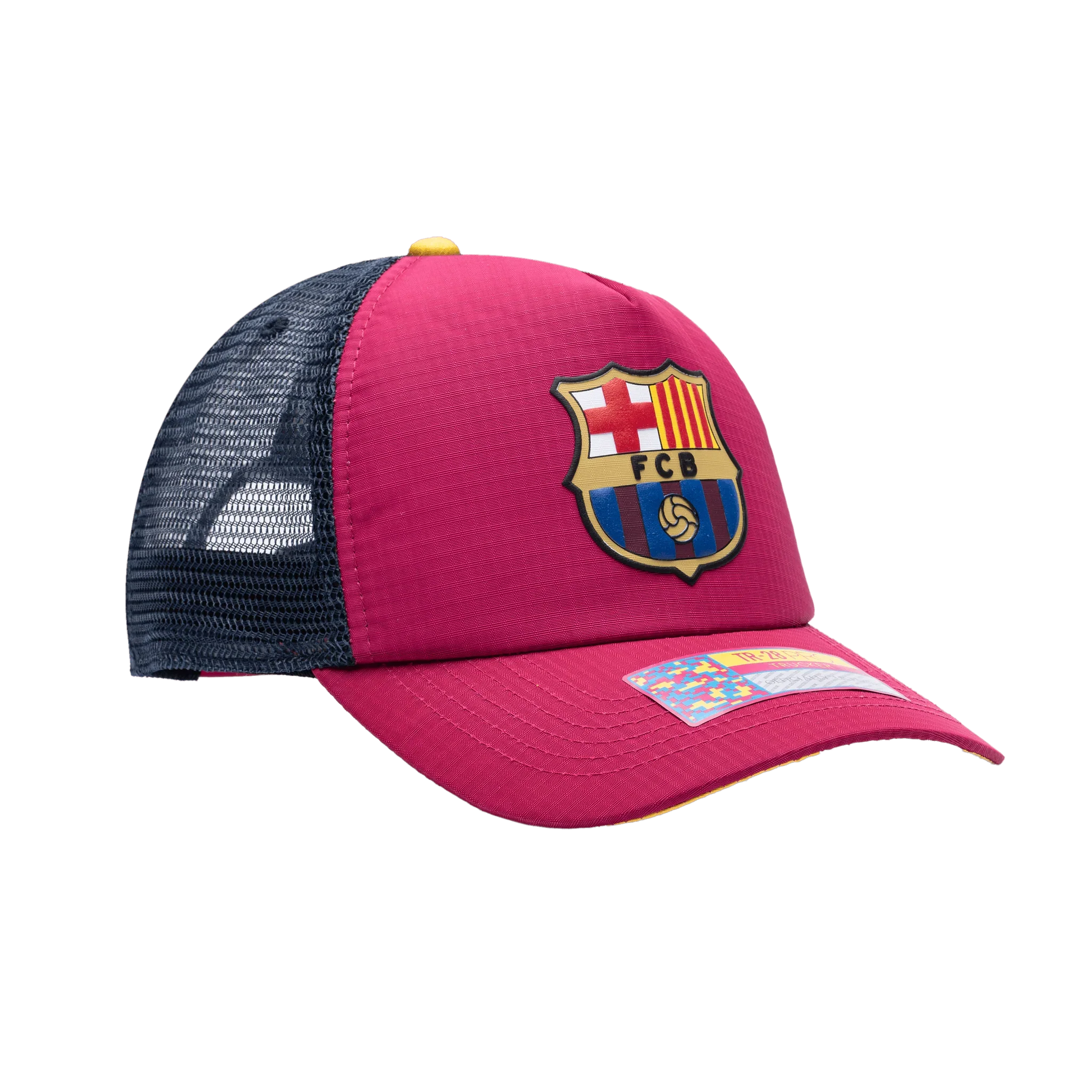 Fan Ink FC Barcelona Aspen Trucker Hat Red