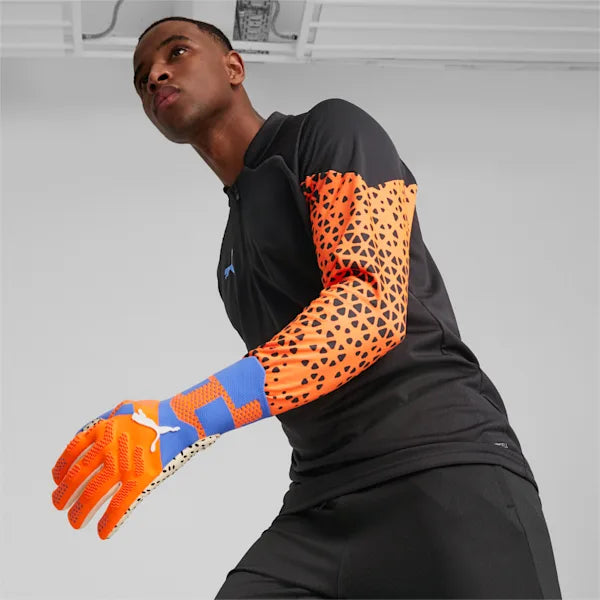 PUMA Future Ultimate Negative Cut Goalkeeper Gloves Orange