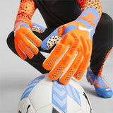 Puma Future Ultimate Negative Cut Goalkeeper Gloves Orange