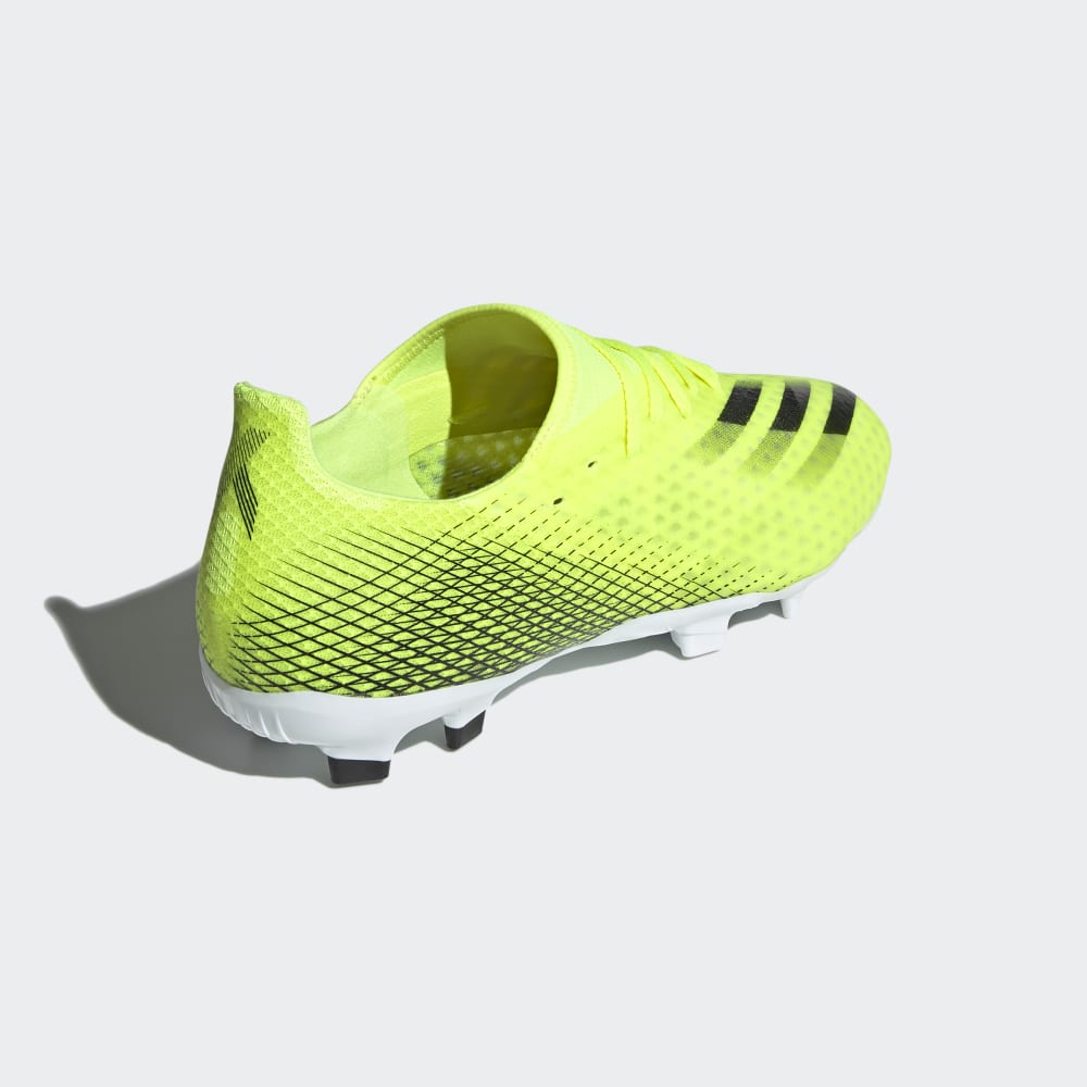 adidas X Ghosted 3 FG Firm Ground Football Boots Bright Yellow/Black/White
