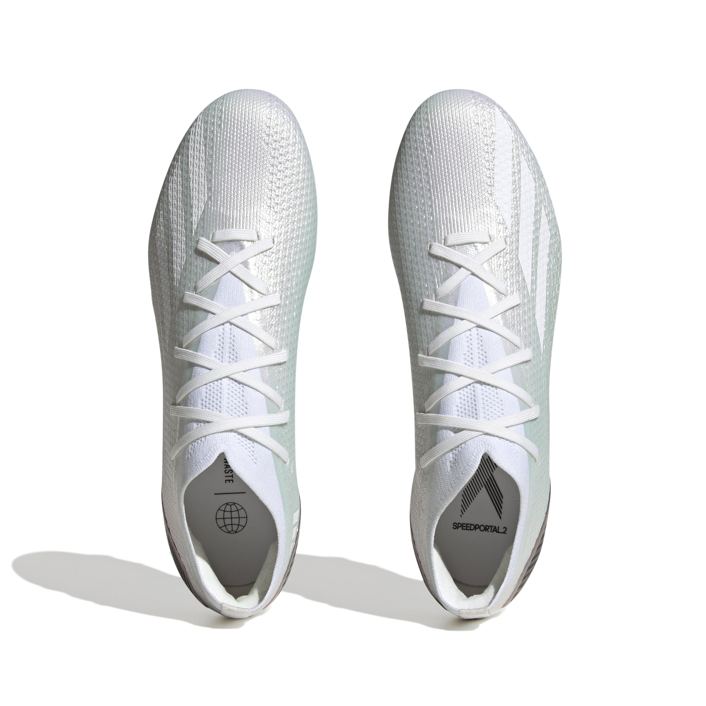 Adidas x Speedportal.2 FG Firm Ground Soccer Cleats White Black 11.5