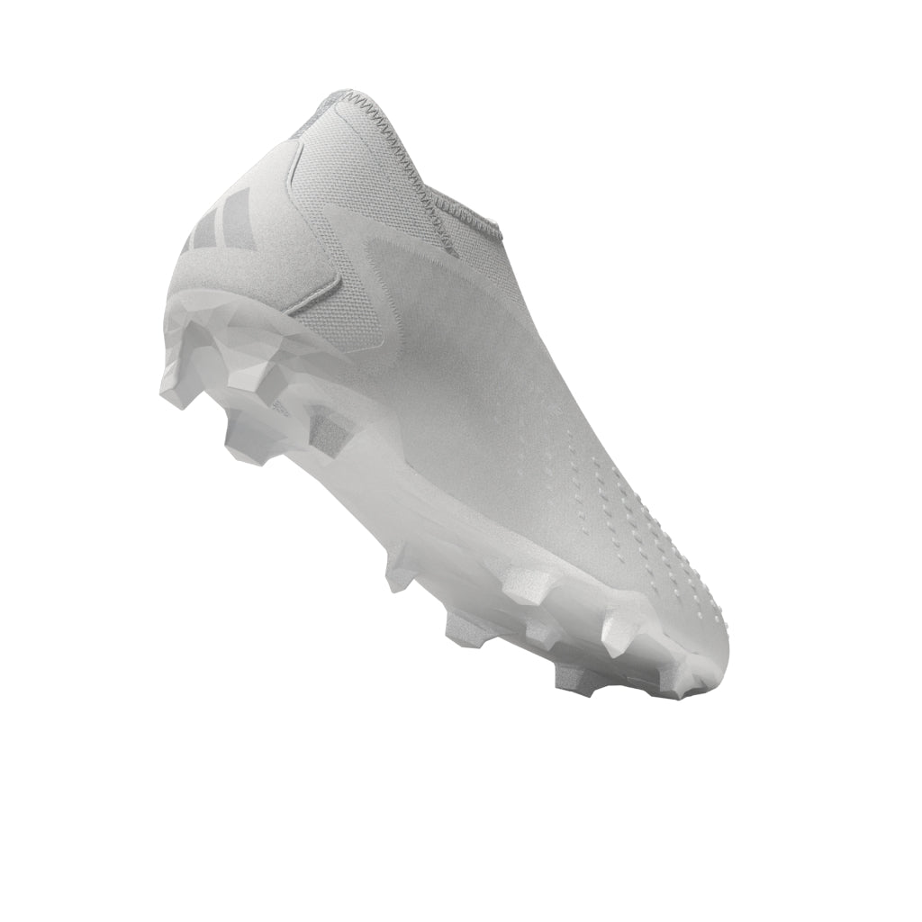 Adidas Predator Accuracy.3 Laceless FG Firm Ground Soccer Cleats White 9