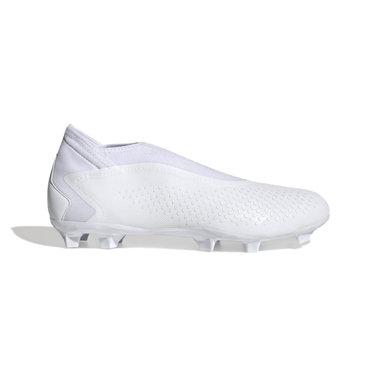 Adidas Predator Accuracy.3 Laceless FG Firm Ground Soccer Cleats White 9