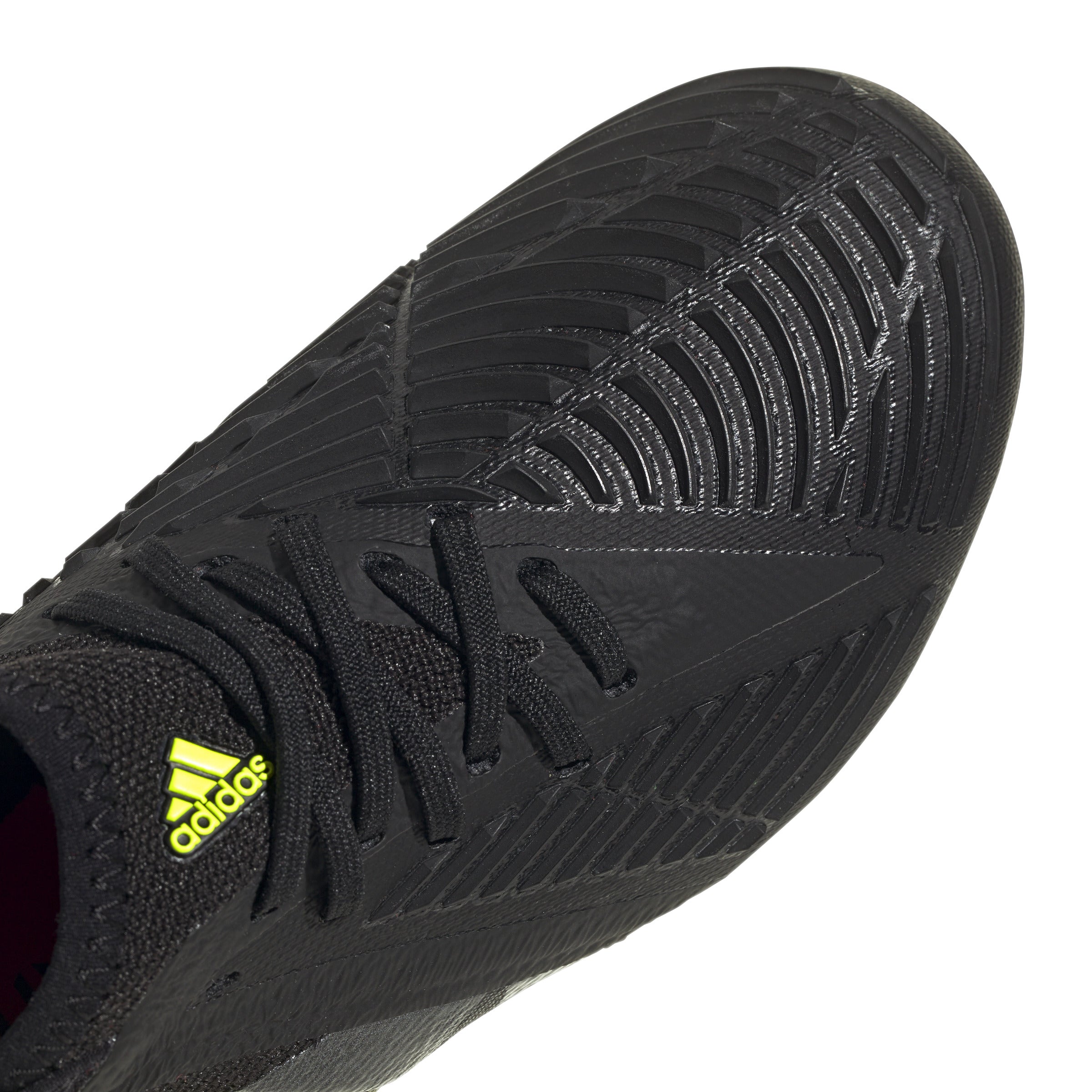 adidas Kids Predator Edge 1 FG J Soccer Cleats Black/Yellow