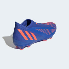 adidas Predator EDGE Laceless FG Firm Ground Football Boots Blue/Turbo