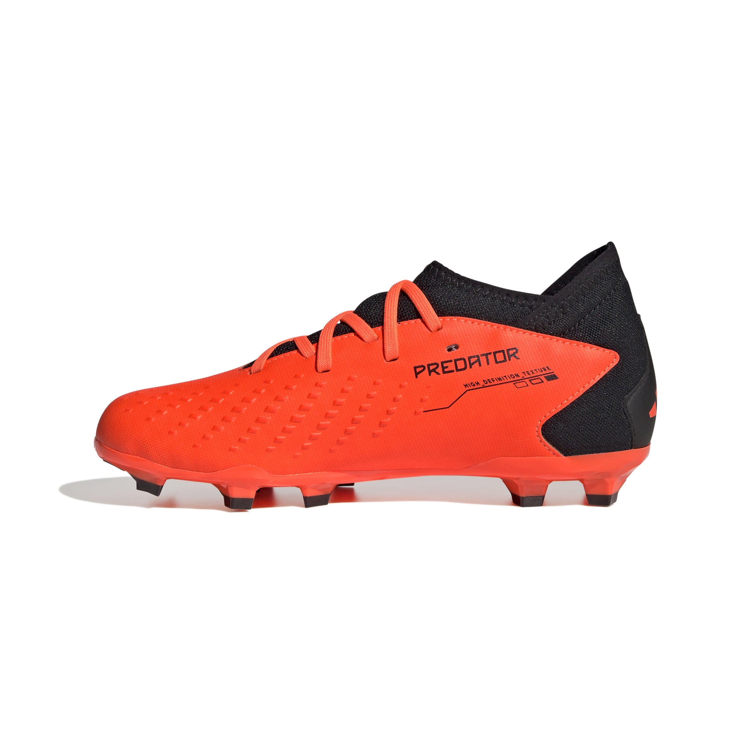 adidas Kids Predator Accuracy.3 FG Firm Ground Soccer Cleats Orange Black 1