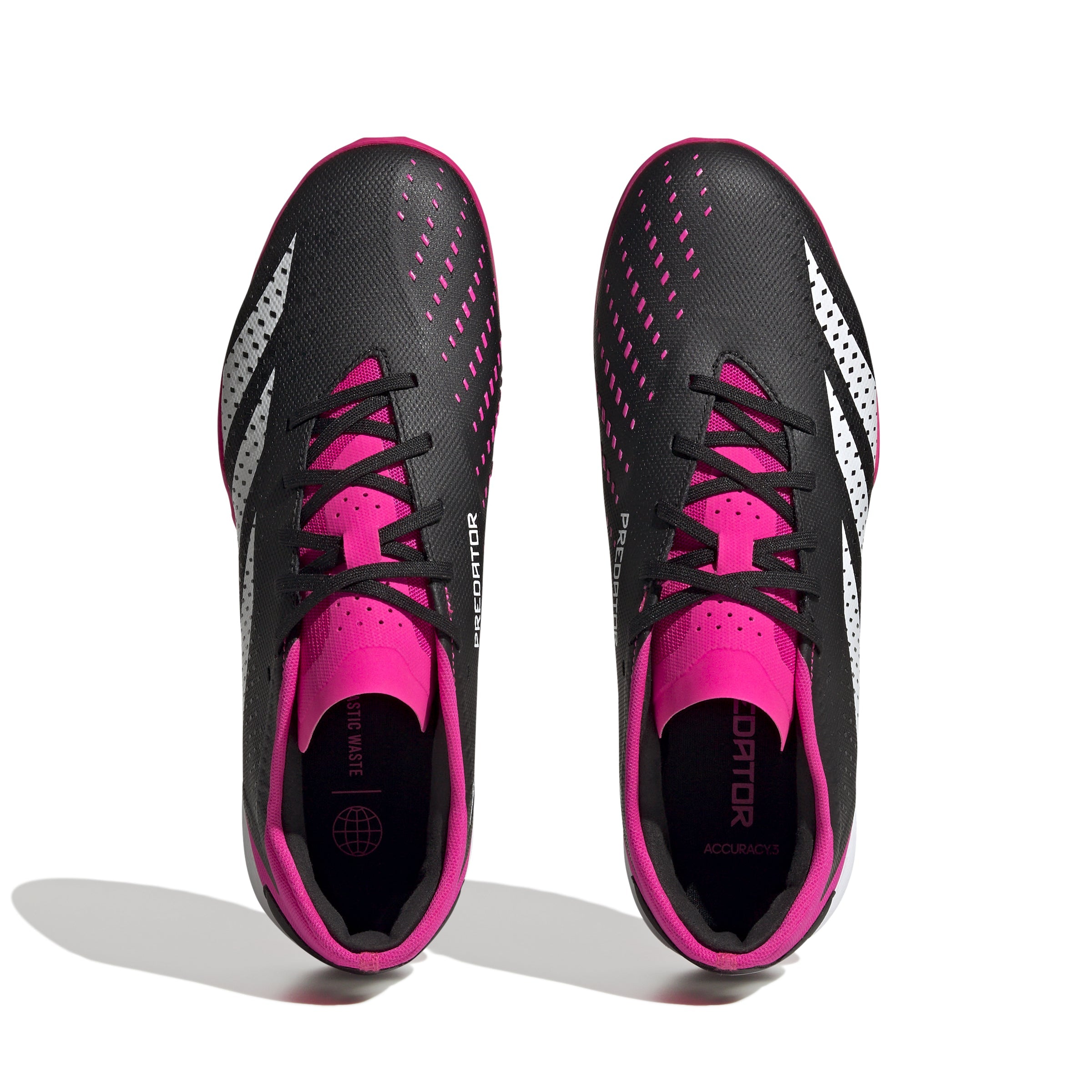 adidas Predator Accuracy.3 TF Turf Shoes Black/White/Pink