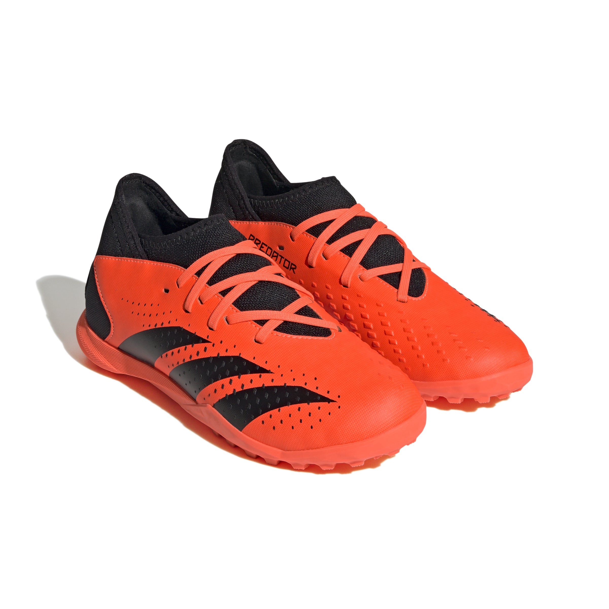 Adidas Predator Accuracy.3 TF Junior Turf Soccer Shoes Orange Black 11.5K