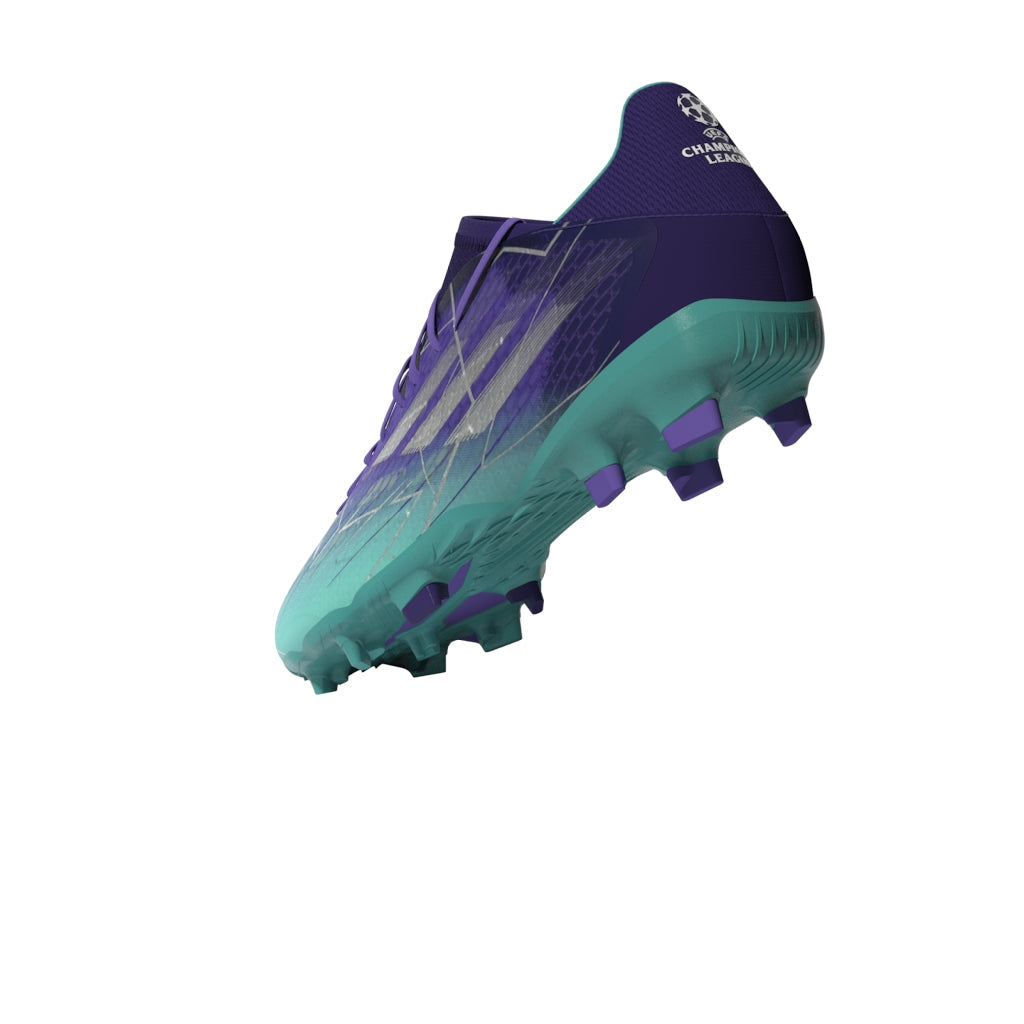 adidas X Speed Flow 3 FG Firm Ground Boots Purple Rush / Silver Metallic / Mint Rush