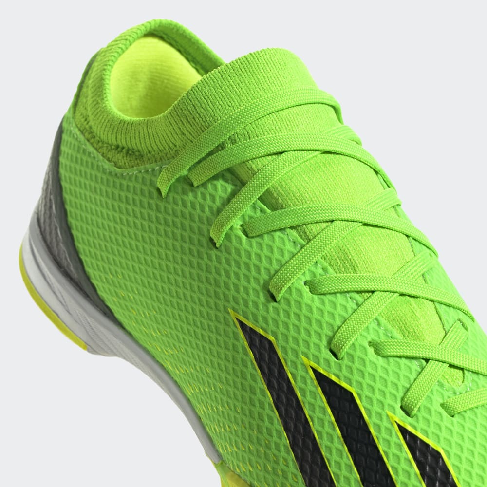 adidas Kid's X Speed Portal 3 TF J Turf Football Boots Green