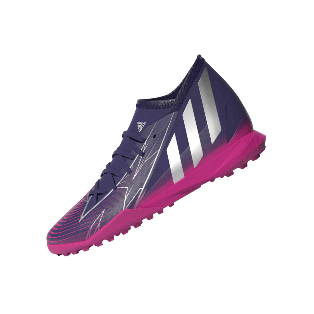 adidas Kid's Predator Edge 3 TF J Turf Football Boots Copper/Silver