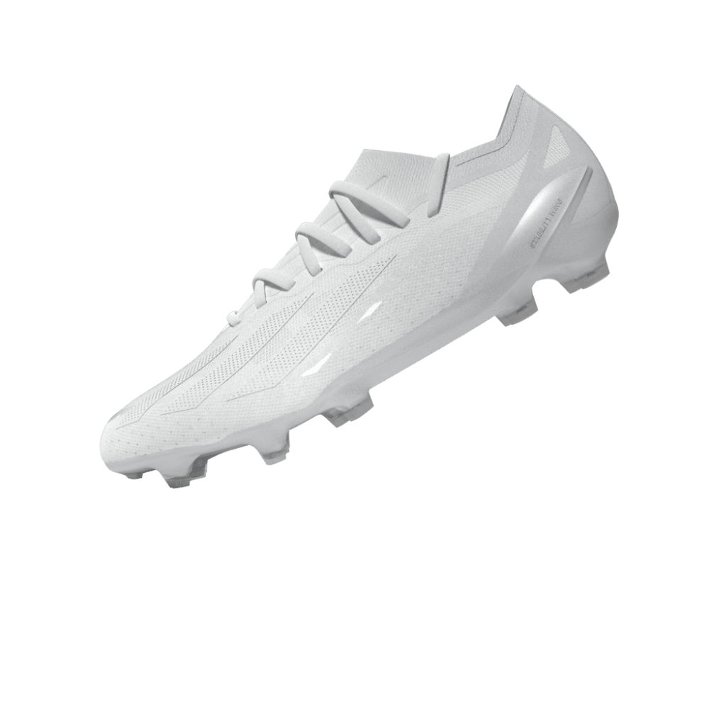 Adidas x Crazyfast.1 FG Firm Ground Soccer Cleats White White 9