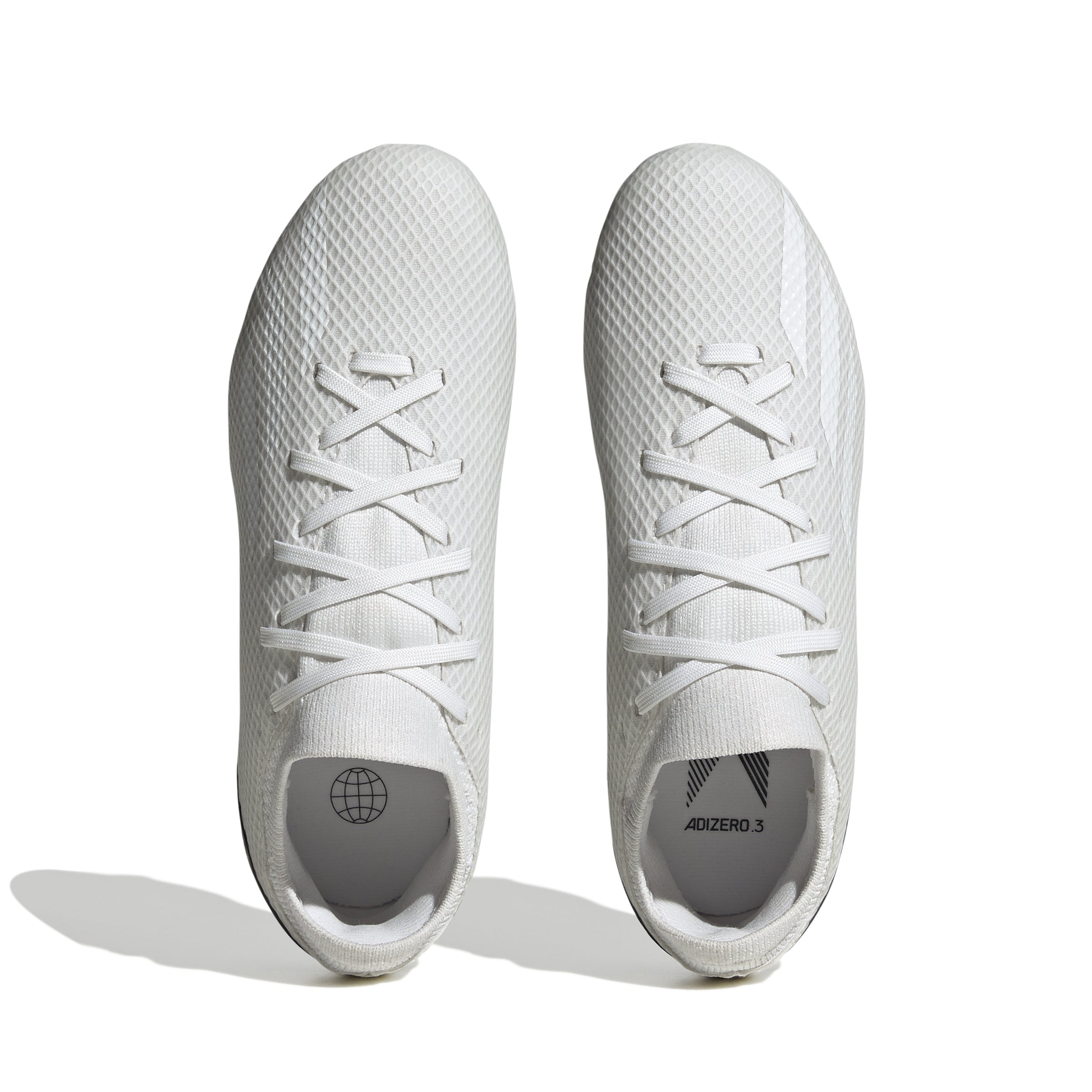 Adidas Kids x Speedportal.3 FG Firm Ground Cleats White Black 11K