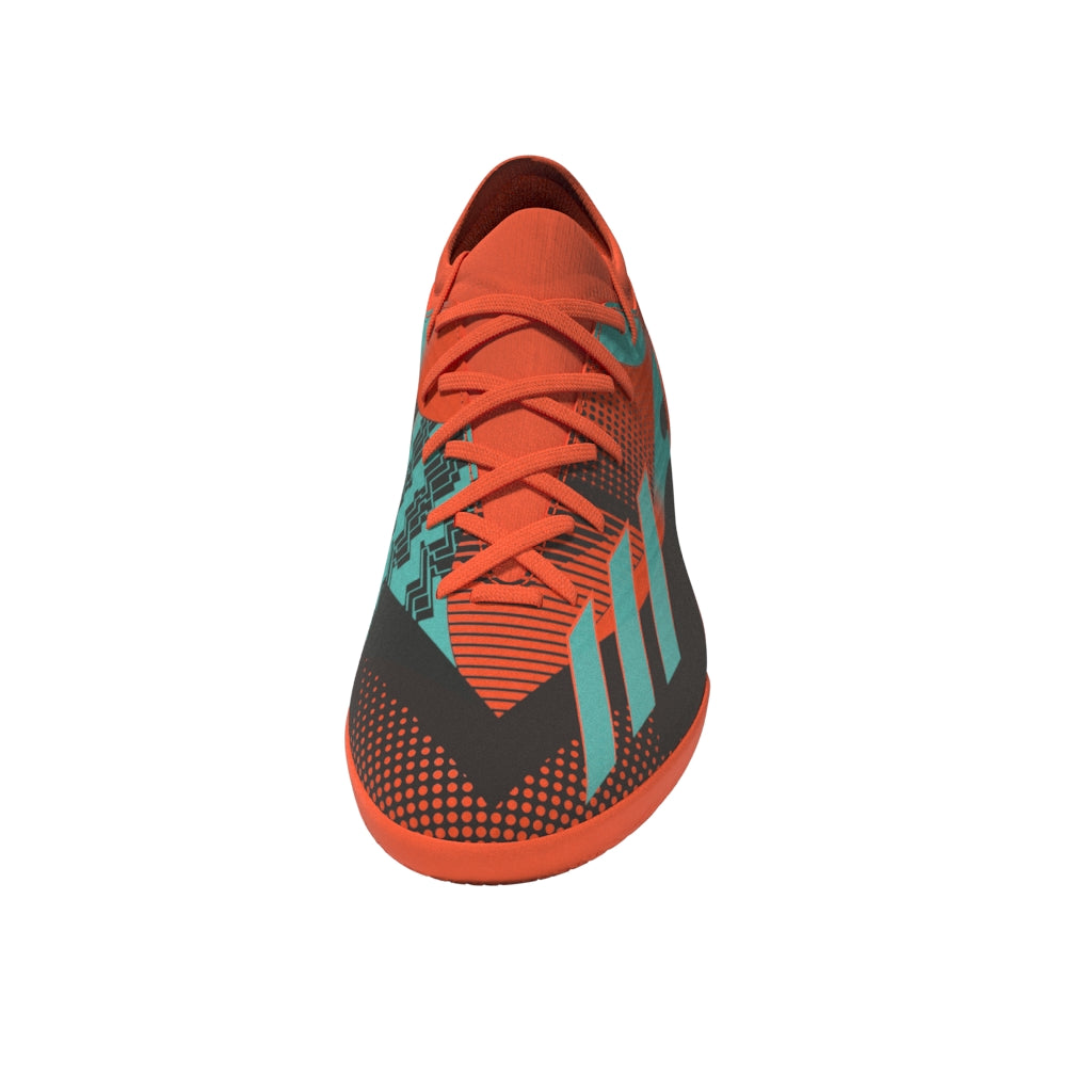 adidas X Speedportal Messi.3 IN Indoor Shoes - Orange/Mint/Black / 7