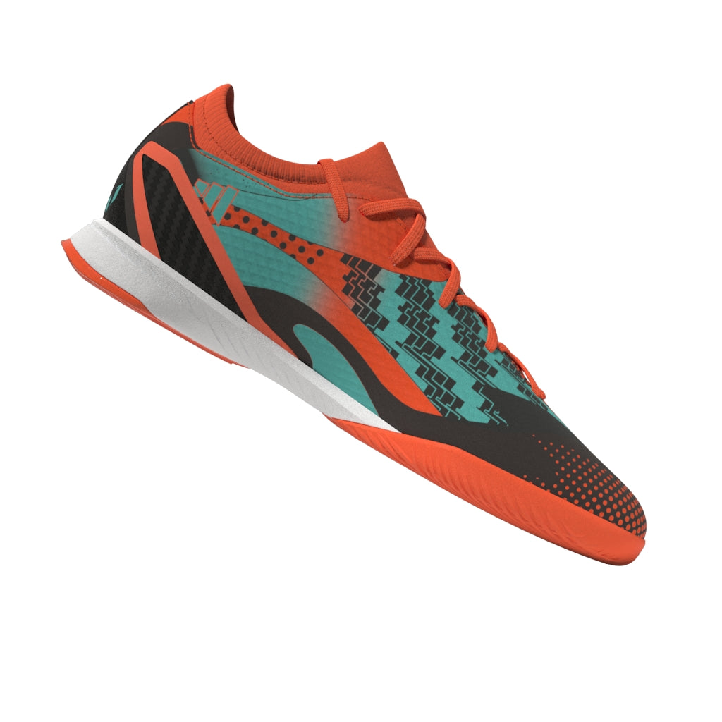 Adidas x Speedportal Messi.3 in Indoor Shoes Orange Mint Black 9.5