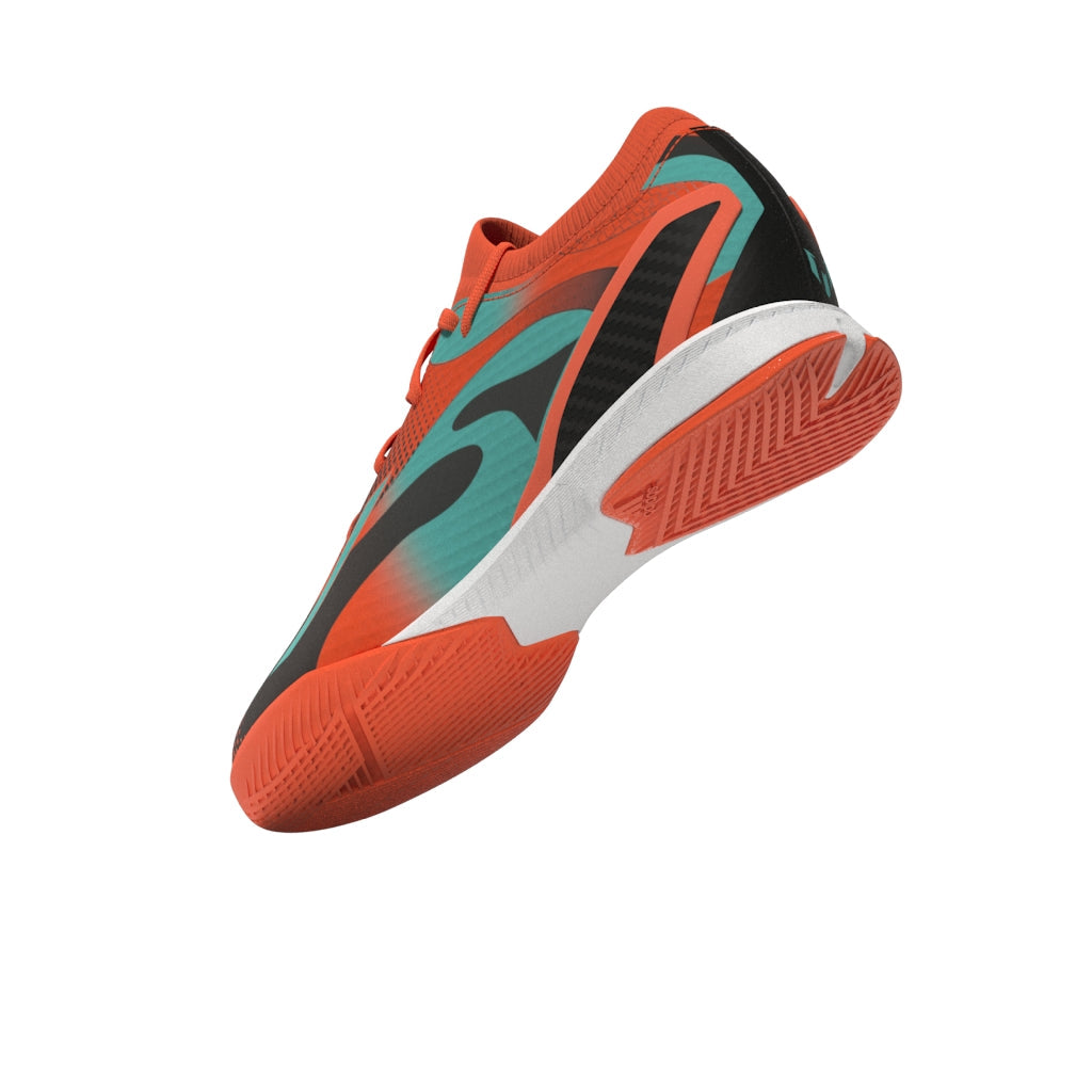 adidas X Speedportal Messi.3 IN Indoor Shoes - Orange/Mint/Black / 7